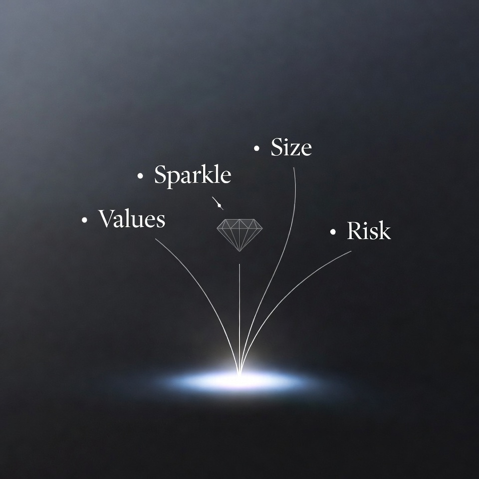 Diamond buying priorities